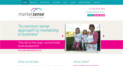 Desktop Screenshot of marketsense.net