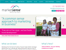 Tablet Screenshot of marketsense.net
