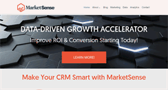 Desktop Screenshot of marketsense.com